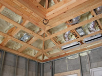 properly setup non-ventilated attic and soffits